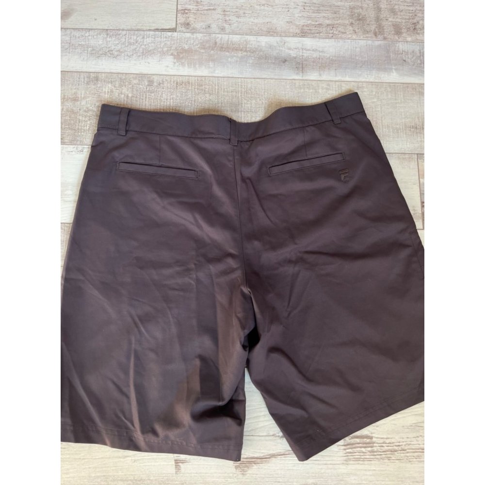 Fila Sport Golf Solid Gray Golf Shorts Men's Size 38 Athletic Pants - Picture 4 of 4